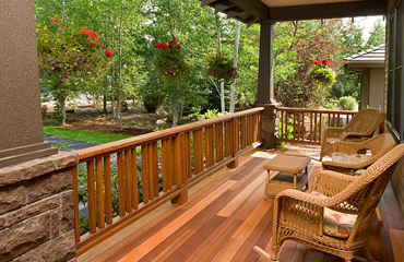 Cedar Decking in Arleta