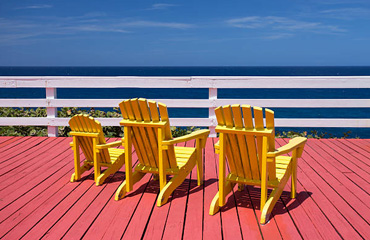 Redwood Decking in Arleta