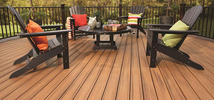 Black TREX Decking in Arleta, CA