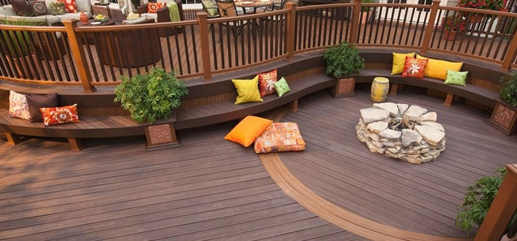 Gray TREX Decking in Arleta, CA