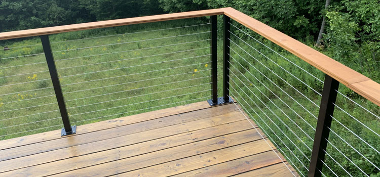 Installing Deck Cable Railing in Arleta, CA